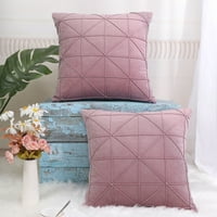 Jedinstvene ponude za geometrijske jastuke za bacanje pokriva ružičasta 18 x18