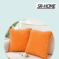 Baci jastuk za jastuke ugodnih čvrstih mekih jastuka jastuka s jastucima s pom poms za kauč na kauču ukras za