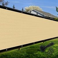 Shade & Beyond Private Fence Exrant Ft Pjesak Prilagođeni vanjskim mrežastim pločama za dvorište, balkon, popločani