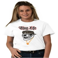 Troll Face Meme Thug Life Big Smiley Men's Grafička majica Tees Brisco Brands 5x