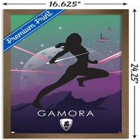 Junačka silueta mumbo - Zidni plakat Gamora, 14.725 22.375