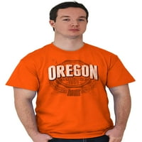 Muška majica s grafičkim po cijeloj površini Oregon ILI Student Campus Pride Seal, majice Brisco Brands 2X