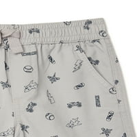 Ganimals Baby and Toddler Boy tkani kratke hlače, 4-pack, veličine 12m-5T