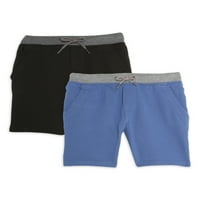 Wonder Nation Boys Cargo Jogger Shorts, 2-pack, veličine 4- & Husky