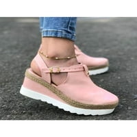 Wooving ženske ljetne sandale sandale moda espadrilles platforma casual cipele