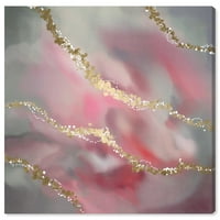 Wynwood Studio Abstract Wall Art Canvas Otistavlja 'najluđi snovi' boja - ružičasta, siva