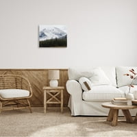Snježni planinski vrh, visoke smreke, moderna Fotografija, 36 godina, Dizajn Jennifer Henriksen