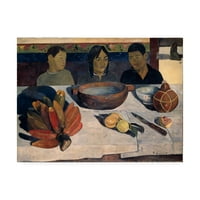 Zaštitni znak likovna umjetnost 'obrok' platno umjetnost od strane Gauguin