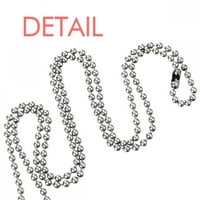 Nepravilna linija teksture Art Deco Modni privjesak Vintage ogrlica srebrni nakit za ključeve