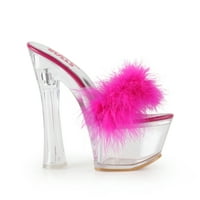 Golden Bulls Colima- Clear platforma modna sandala u ružičastoj boji