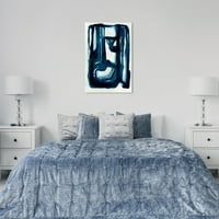 Wynwood Studio Canvas One Neutral Blue Abstract Paint Wall Art Canvas White 24x36
