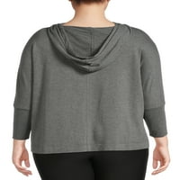 Terra & Sky Women's Plus veličine pulover kapuljača