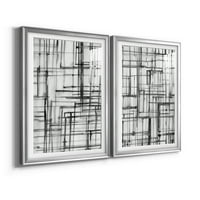 Wexford Home Line Meditacija I Premium Framed Print, 18.5 24.5 - Spreman za objesiti, srebro