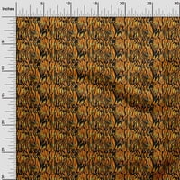 tkanina za šivanje od pamučne tkanine u narančastoj boji od životinjske kože od tkanine za šivanje od tkanine