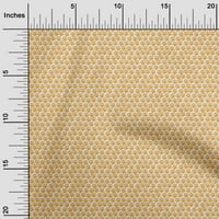 Jednobojna pamučna Poplin Keper tkanina u narančastoj boji, životinjska tkanina za šivanje, tiskana zanatska tkanina