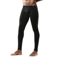 Muškarci seksi uska čvrsta boja u niskom razrezu tople hlače prozračne ležerne kućne hlače