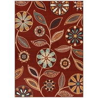 Osnovni tradicionalni tepih s više boja za unutarnje prostore, 7 '10'