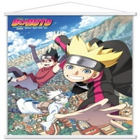 Boruto: Naruto sljedećih generacija-plakat koji pada na zid, 22.375 34