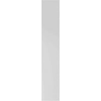 Ekena Millwork 3 4 W 30 H TRUE FIT PVC Dvije ploče pridružene su kapke od ploče-n-batten w z-bar, bijela