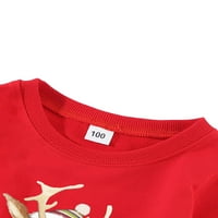 Božićni odgovarajući obiteljski džemperi jezgare tiskani pulover dukserice s dugim rukavima Top Top Rugly košulja