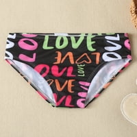 Hirigin Kid Girls kupaći kostim, bez rukava s ramena, tiskanje prsluka prsluka vrhova ljetne plaže kupaće kostime