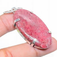 Ružičasti dragulj Tulite ručno izrađeni privjesak Od nakita od srebra 2,21
