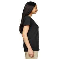 Ženska majica od teškog pamuka s izrezom u obliku slova 5 oz u obliku inča