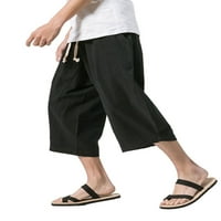 Muške jednobojne hlače za jogging, ošišane ljetne hlače, Odjeća za slobodno vrijeme
